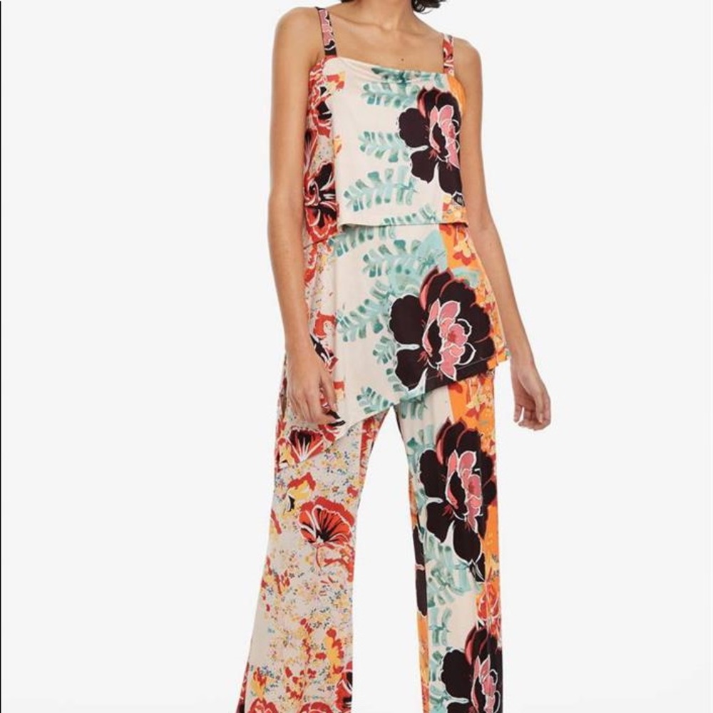 Desigual Latin Pantsuit.New With Tags